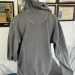 Grey Hoodie 90th back